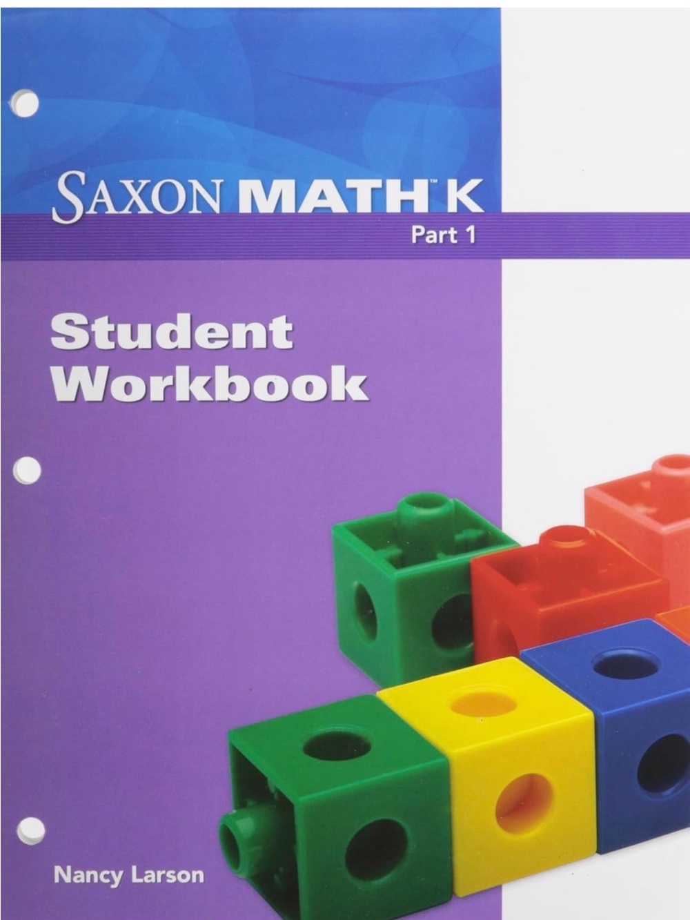 Saxon Math Student Workbook Kindergarten